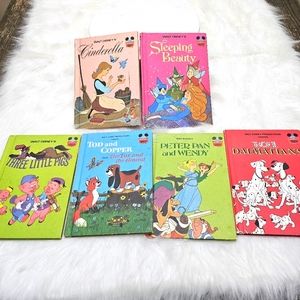 Walt Disney's Wonderful World Of Reading Children's Books Lot 6